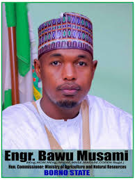 Hon. Commissioner, Ministry of Agriculture and Natural Resources, Borno State